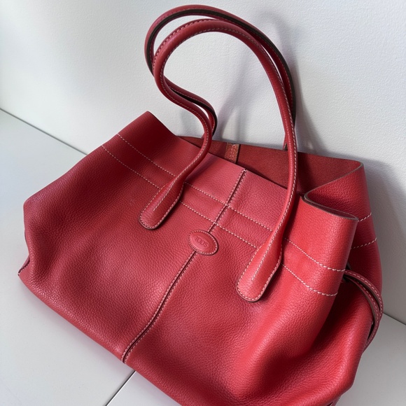 Tod's D-Bag 2005 Red/Orange - Picture 7 of 10